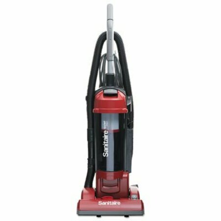 ELECTROLUX Sanitaire, FORCE UPRIGHT VACUUM WITH DUST CUP, SEALED HEPA, 17 LB, 3.5 QT, RED SC5745D